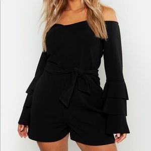 Flare-Sleeve Romper🌻